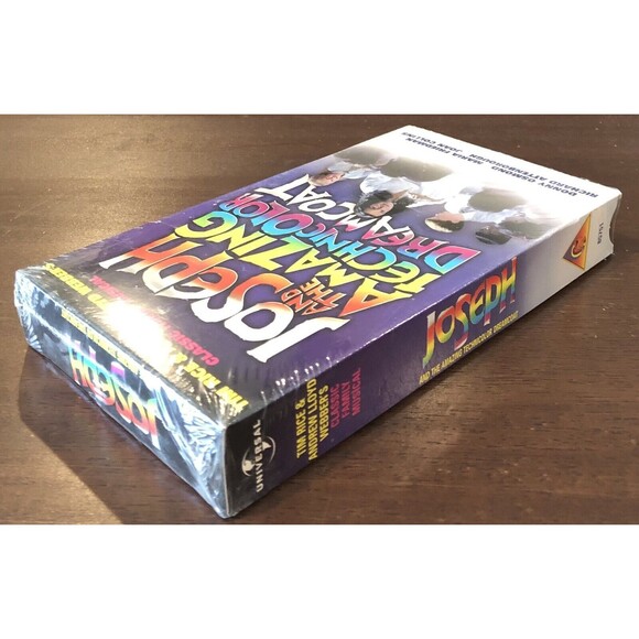 Joseph and the Amazing Technicolor Dreamcoat VHS 2000 Donny Osmond Musical OOP - Picture 4 of 4
